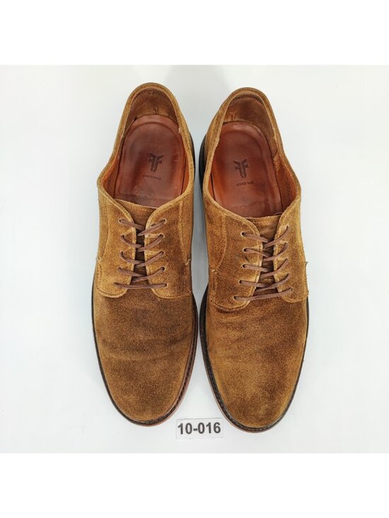 Frye Derby Men’s 10 D US Shoes Suede Brown Blucher 3484602 CHT main image 7